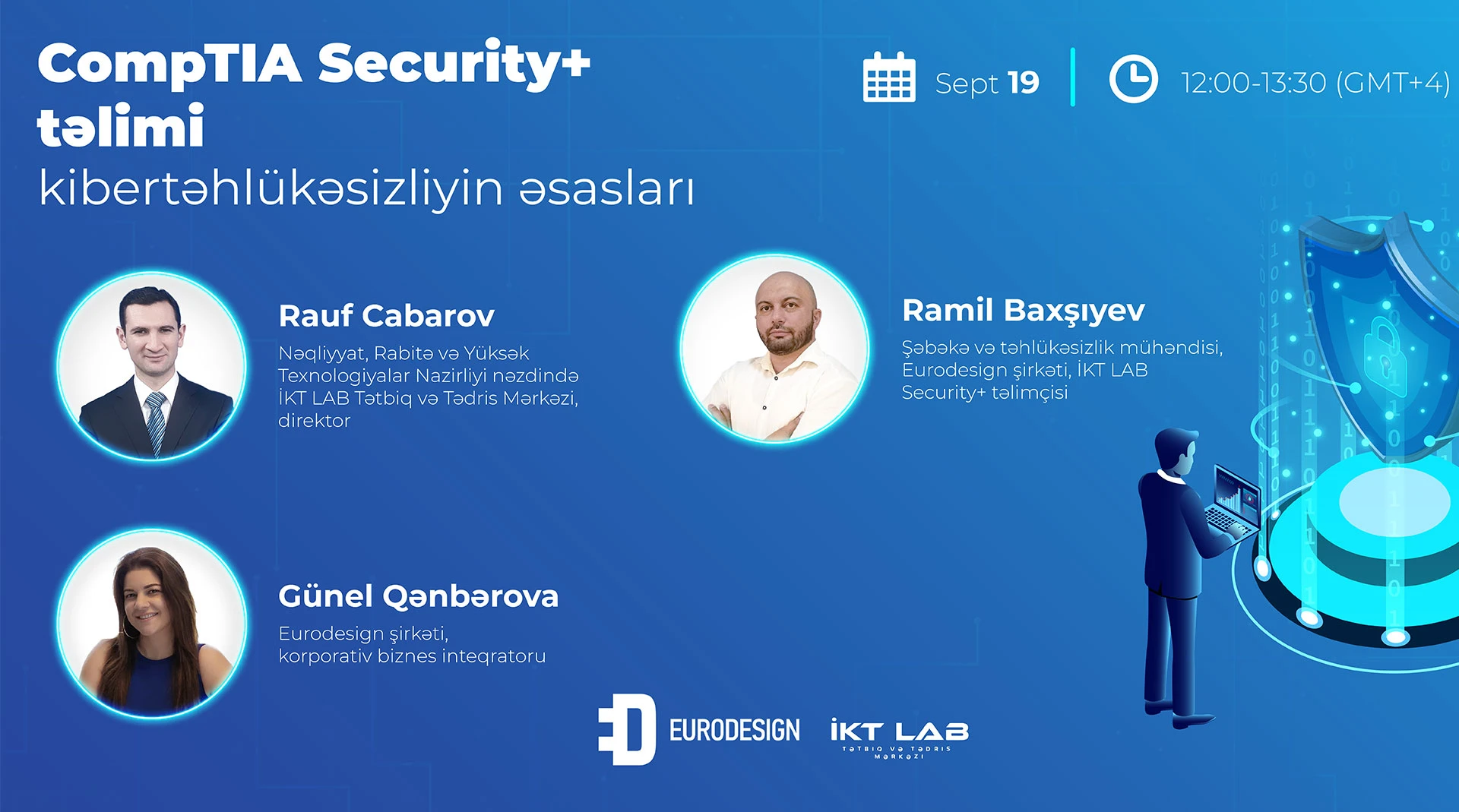 “Kibertəhlükəsizliyin əsasları-CompTIA Security+” adlı vebinar 2