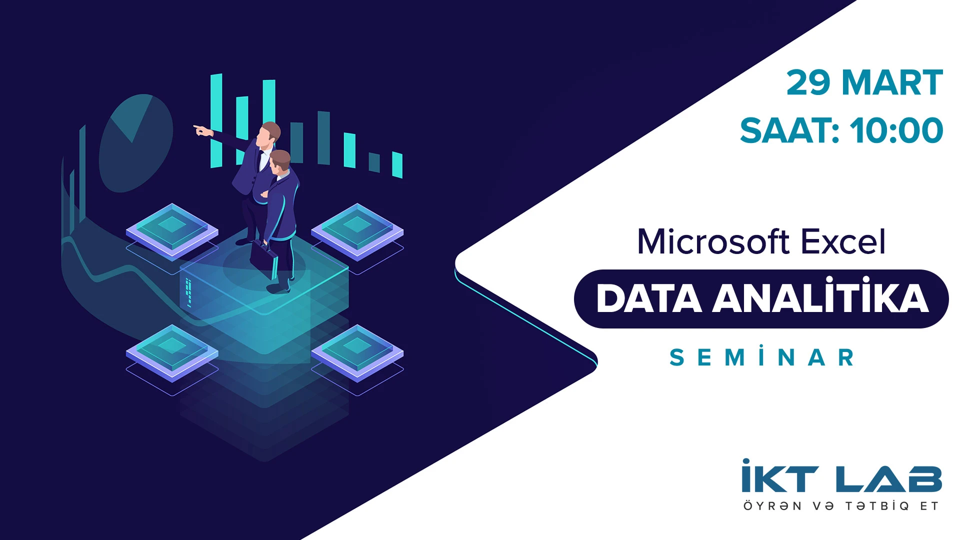 “MICROSOFT EXCEL – DATA ANALİTİKA” ADLI SEMİNAR KEÇİRİLƏCƏKDİR