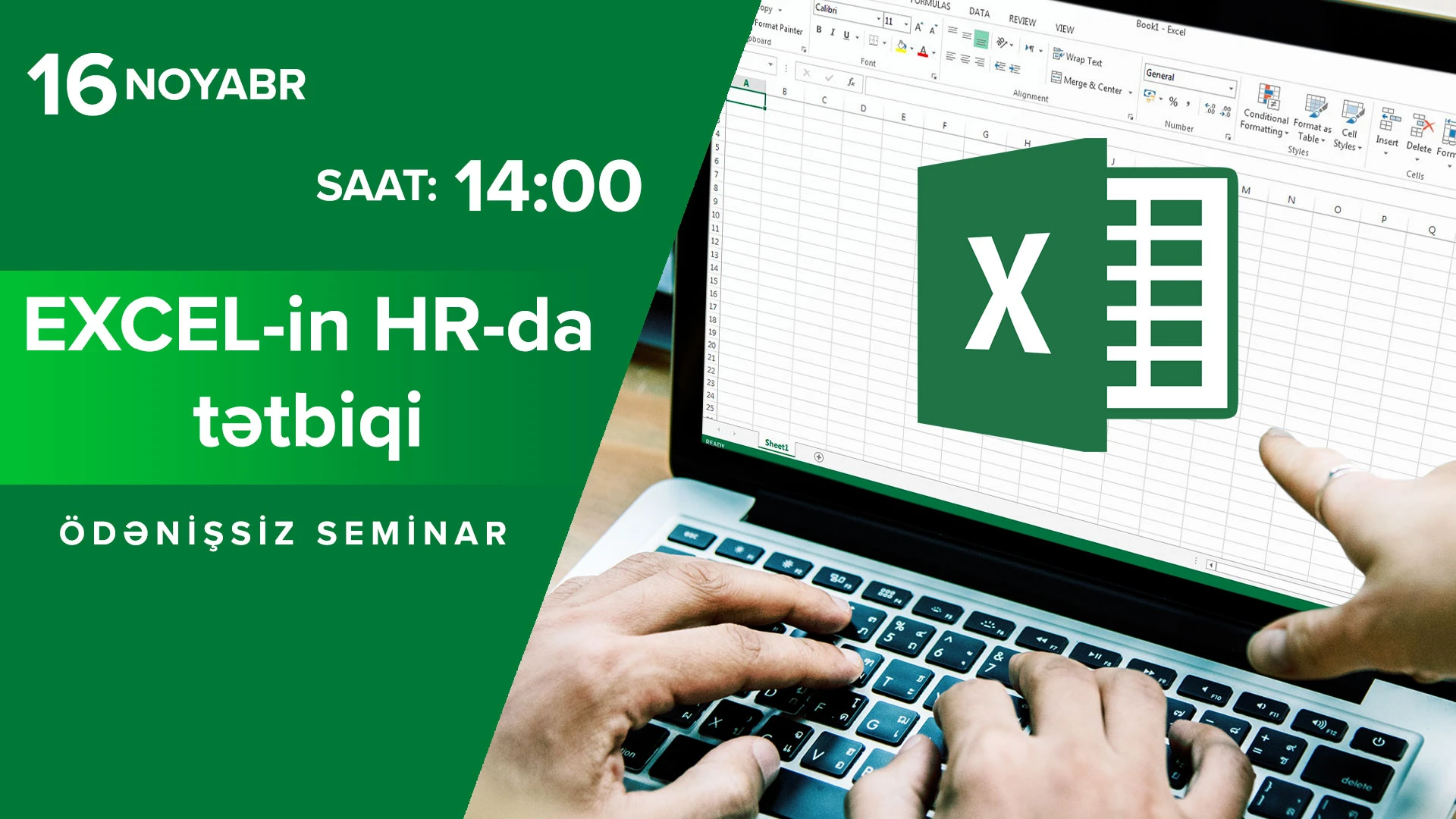 EXCEL-İN HR-DA TƏTBİQİ ADLI SEMİNAR KEÇİRİLƏCƏKDİR